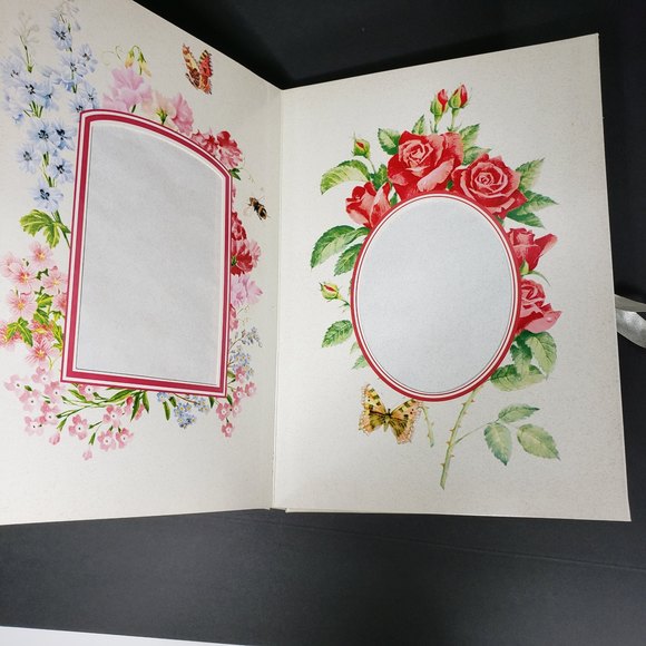 Vintage Photo Album Flower Garden Unused 1994 Hard Back Floral - Picture 7 of 10